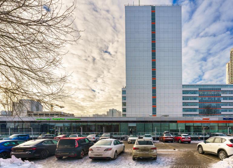 Кругозор, строение 1: Вид паркинга